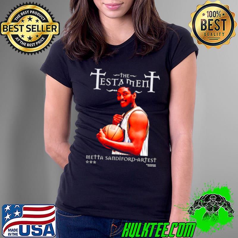 Ron Artest Indiana Pacers the testament shirt