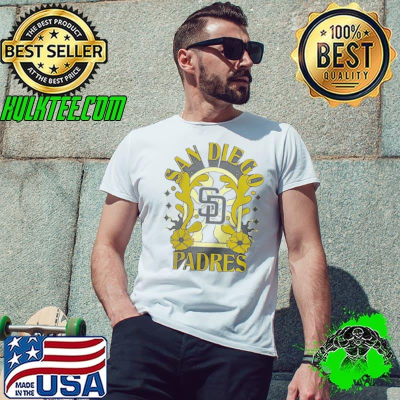 San Diego Padres New Era White Ringer Shirt