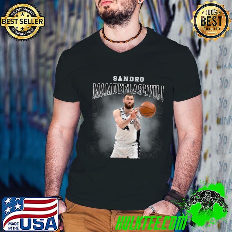 Sandro Mamukelashvili Georgian-American professional basketball San Antonio Spurs T-Shirt
