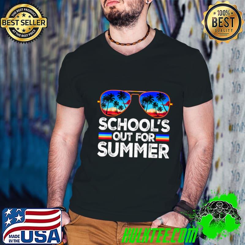 School's Out For Summer Sunglasses Retro T-Shirt School's Out For Summer Sunglasses Retro T-Shirt