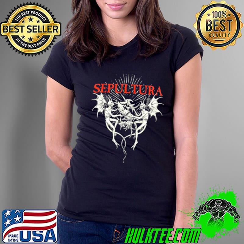 Sepultura 40th Anniversary Sepultura MMXXIII Shirt Ladies Tee Sepultura 40th Anniversary Sepultura MMXXIII Shirt Ladies Tee