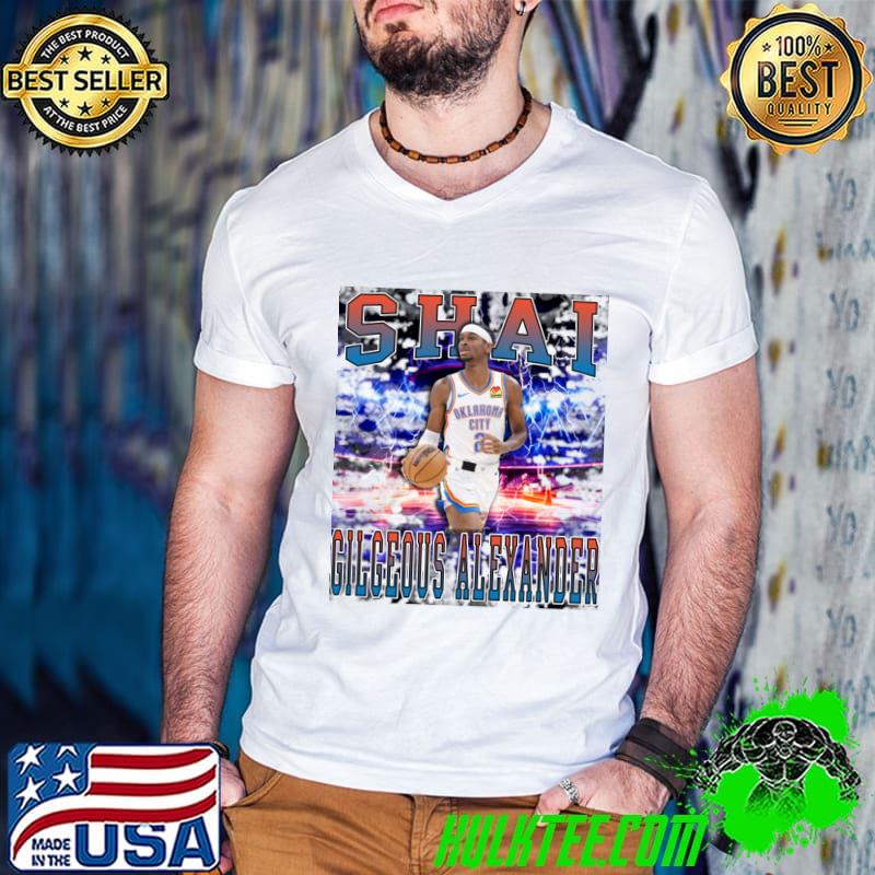 Shai Gilgeous Alexander Canadian professional basketball player for the Oklahoma City Thunder T-Shirt