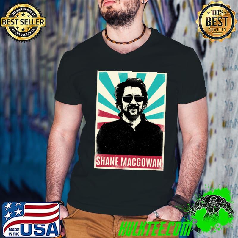 Shane macgowan British-born Irish singer-songwriter and musician T-Shirt