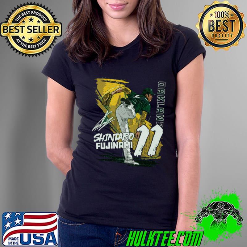 Shintaro Fujinami Japanese professional baseball pitcher Oakland State T-Shirt