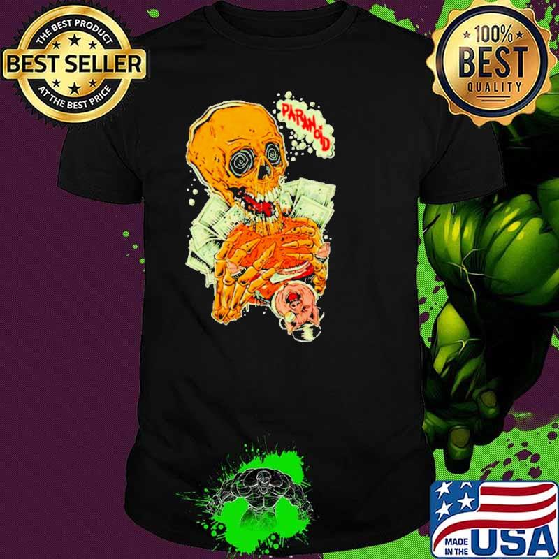 Skeleton eat the rich shirt