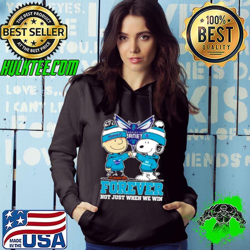 Snoopy Fist Bump Charlie Brown Charlotte Hornets Forever Not Just When We Win Shirt Hoodie Snoopy Fist Bump Charlie Brown Charlotte Hornets Forever Not Just When We Win Shirt Hoodie