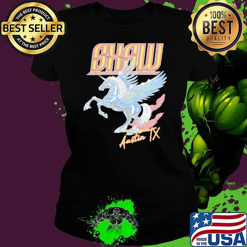 South By Southwest Unicorn Shirt Ladies tee South By Southwest Unicorn Shirt Ladies tee