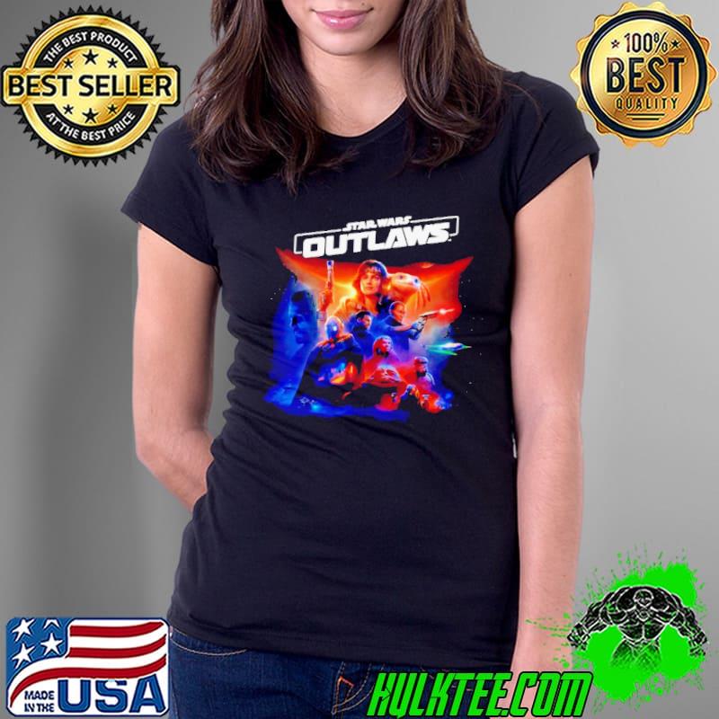 Star Wars outlaws s Ladies Tee Star Wars outlaws s Ladies Tee