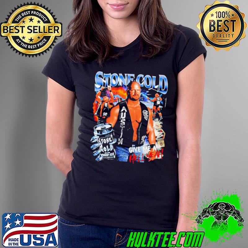 Stone Cold WWE World Championship Wrestling shirt