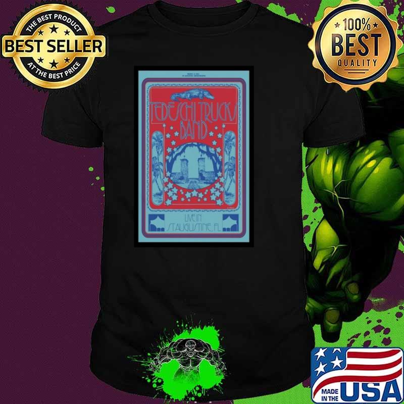 Tedeschi Trucks Band St Augustine The City Events Mar 16 2024 Poster Shirt Unisex Tedeschi Trucks Band St Augustine The City Events Mar 16 2024 Poster Shirt Unisex