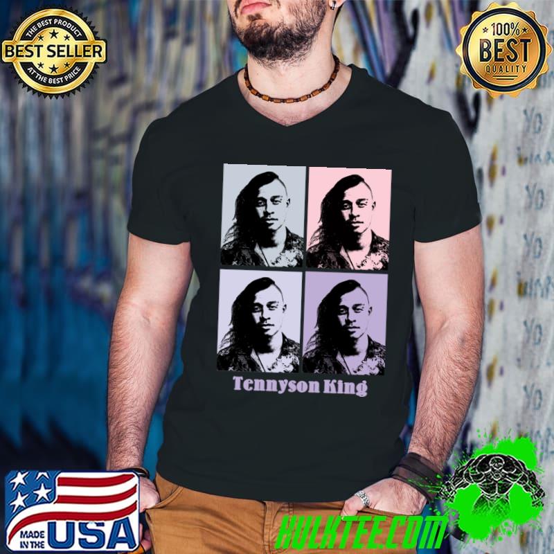 Tennyson King Pop Art indie folk singer-songwriter T-Shirt Tennyson King Pop Art indie folk singer-songwriter T-Shirt