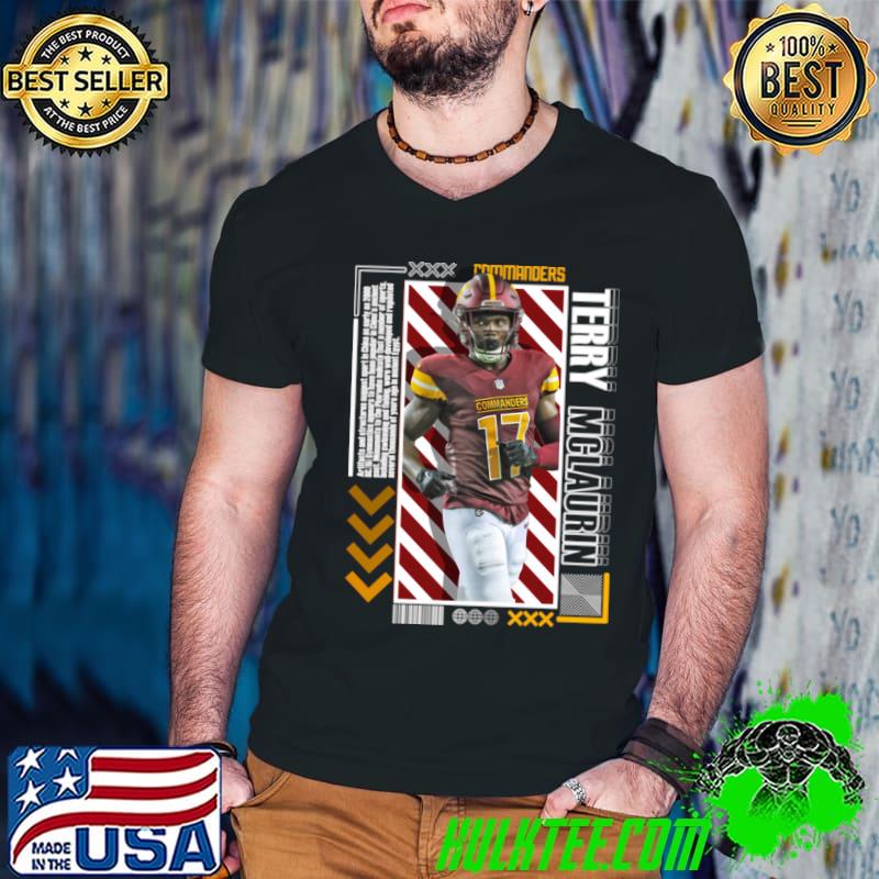 Terry Mclaurin American football wide receiver for Washington Commanders T-Shirt