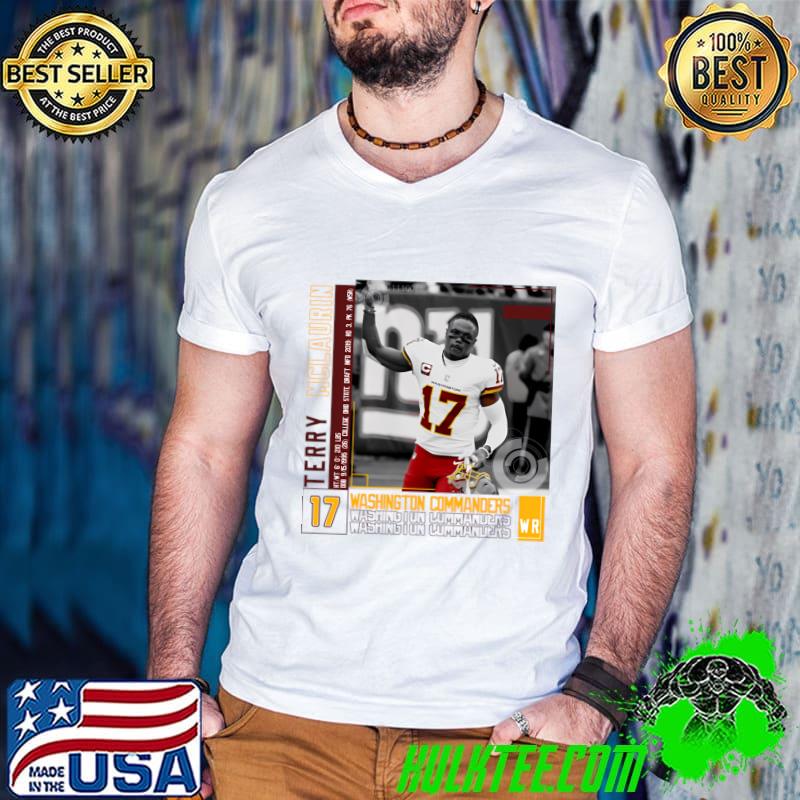 Terry Mclaurin American football wide receiver Washington Commanders T-Shirt