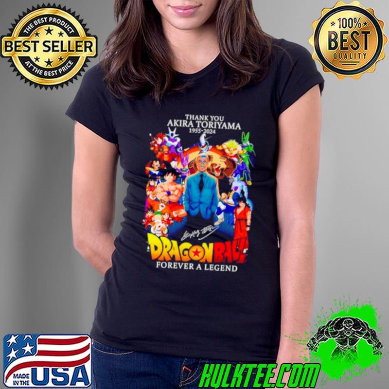 Thank you Akira Toriyama 1955 2024 Dragon Ball forever a legend shirt
