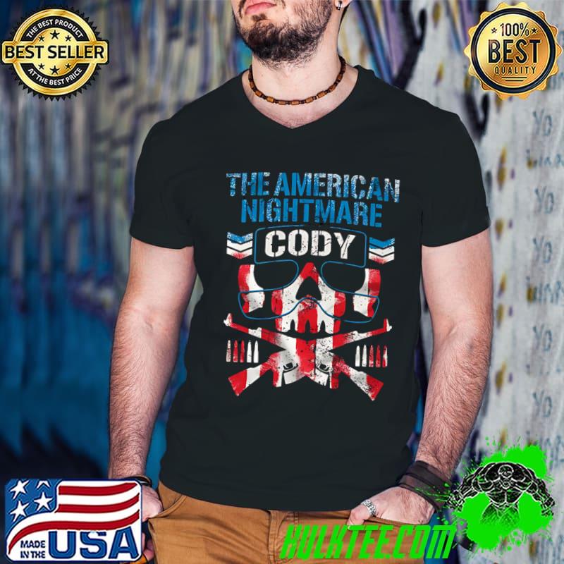 The American Nightmare Cody Rhodes Usa Flag T-Shirt