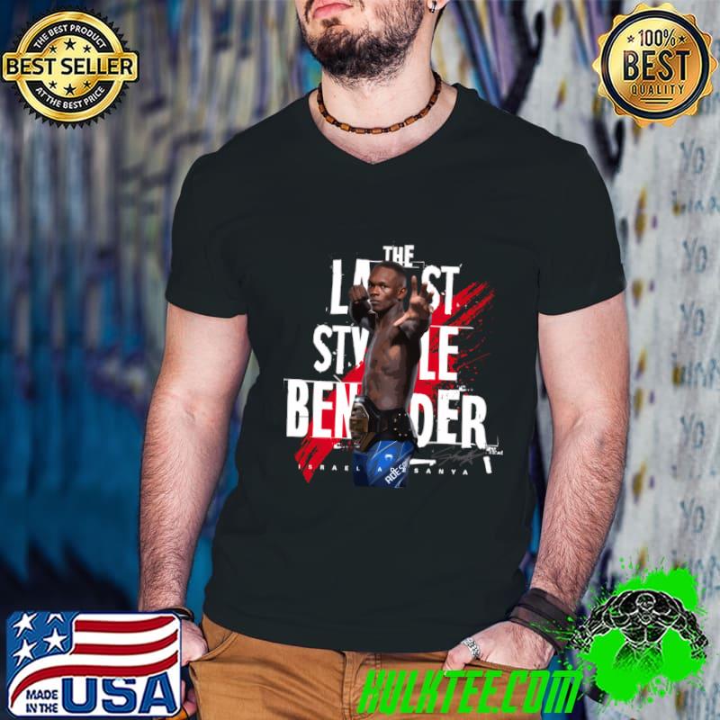 The Last Style Bender Israel Adesanya Arrow mixed martial artist T-Shirt