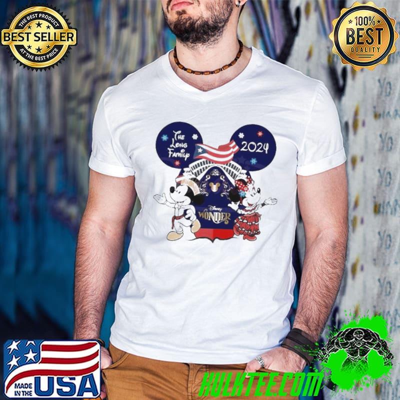 The Long Family 2024 Disney Cruise Puerto Rico Shirt