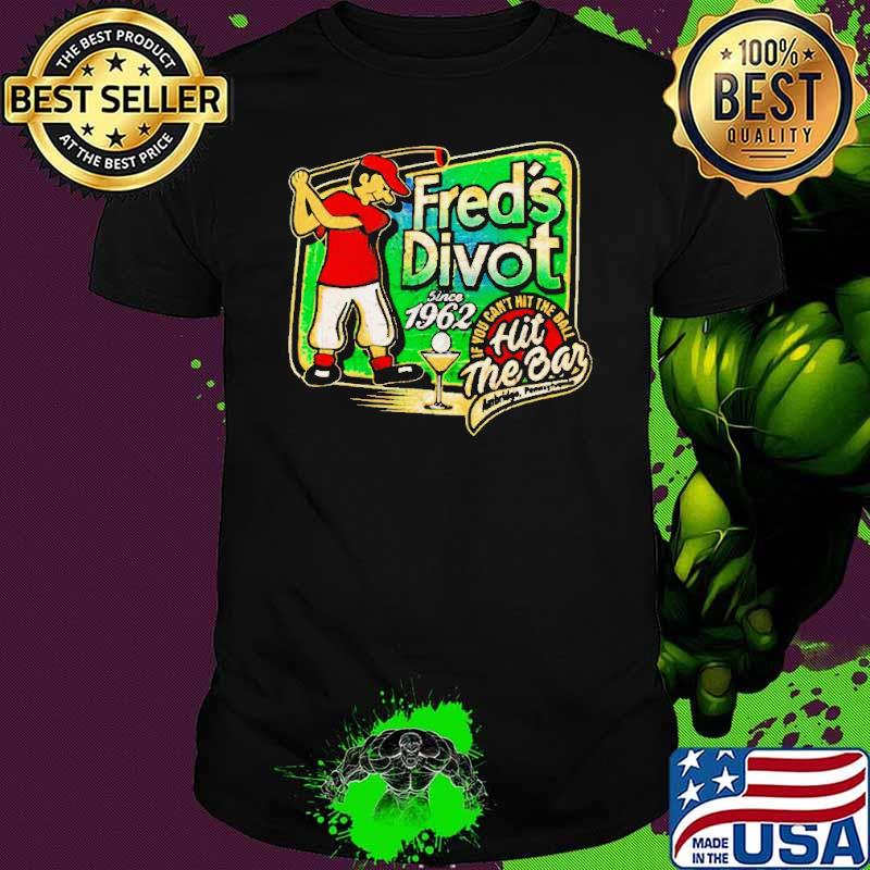 The Sketch Real wearing Freds Divot shirt