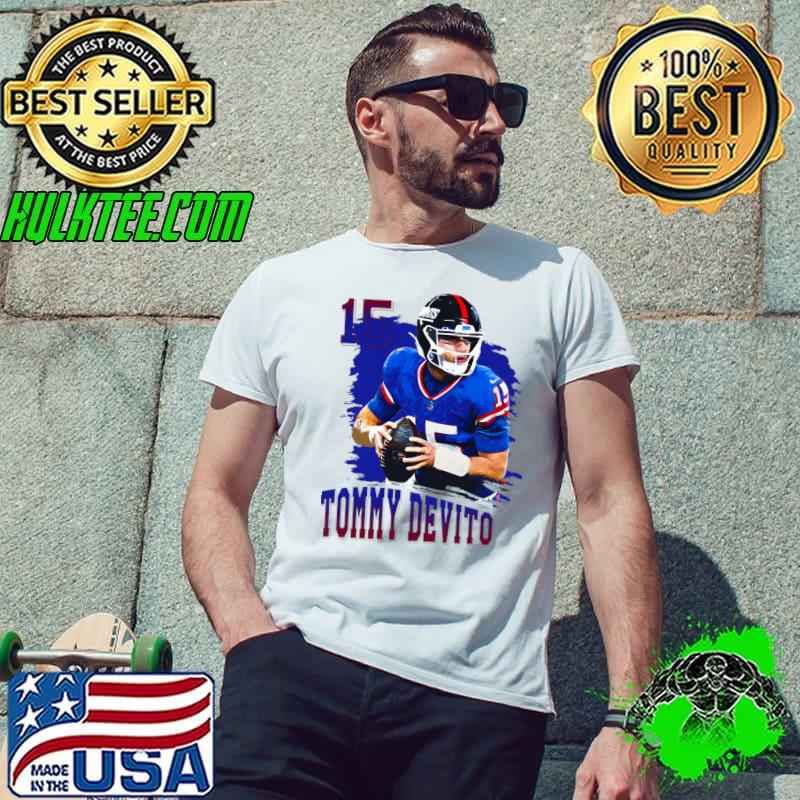 Tommy Devito 15 American football quarterback for the New York Giants T-Shirt Unisex Tommy Devito 15 American football quarterback for the New York Giants T-Shirt Unisex