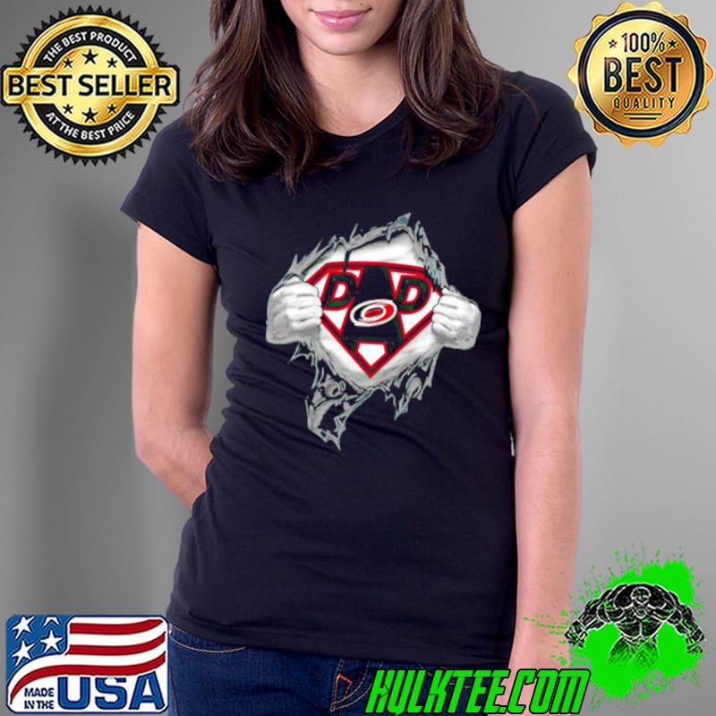 Top 300 Carolina Hurricanes Super Dad s Ladies Tee Top 300 Carolina Hurricanes Super Dad s Ladies Tee