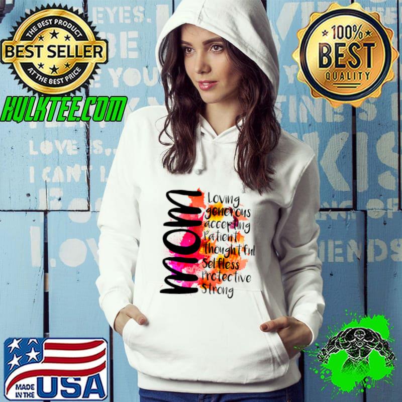 Trendy Mother's Day Best Mom Colorful Graphic Tops T-Shirt Hoodie Trendy Mother's Day Best Mom Colorful Graphic Tops T-Shirt Hoodie