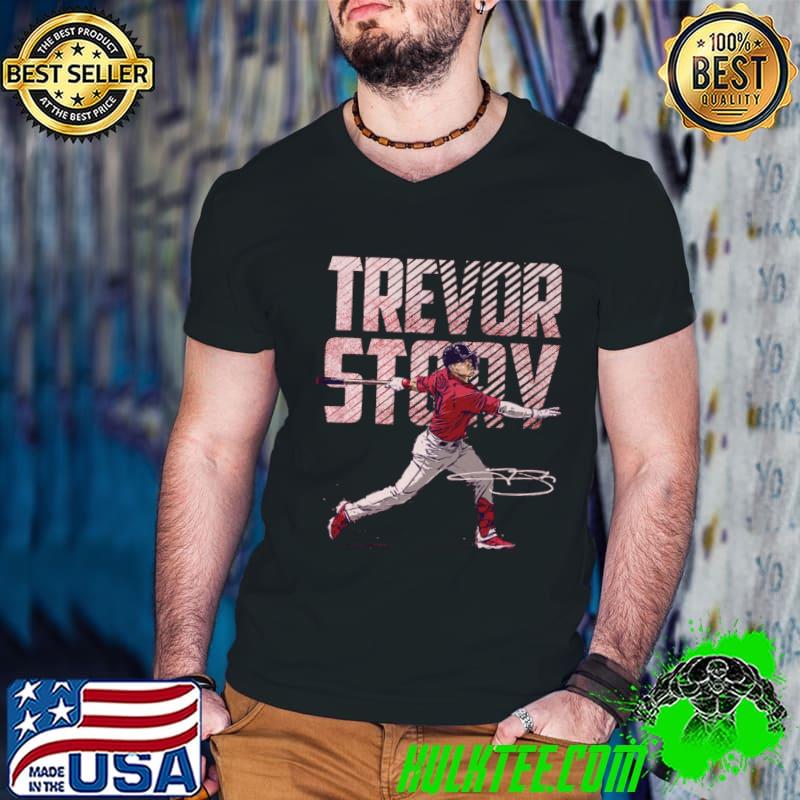 Trevor Story American professional baseball shortstop Boston Bold T-Shirt