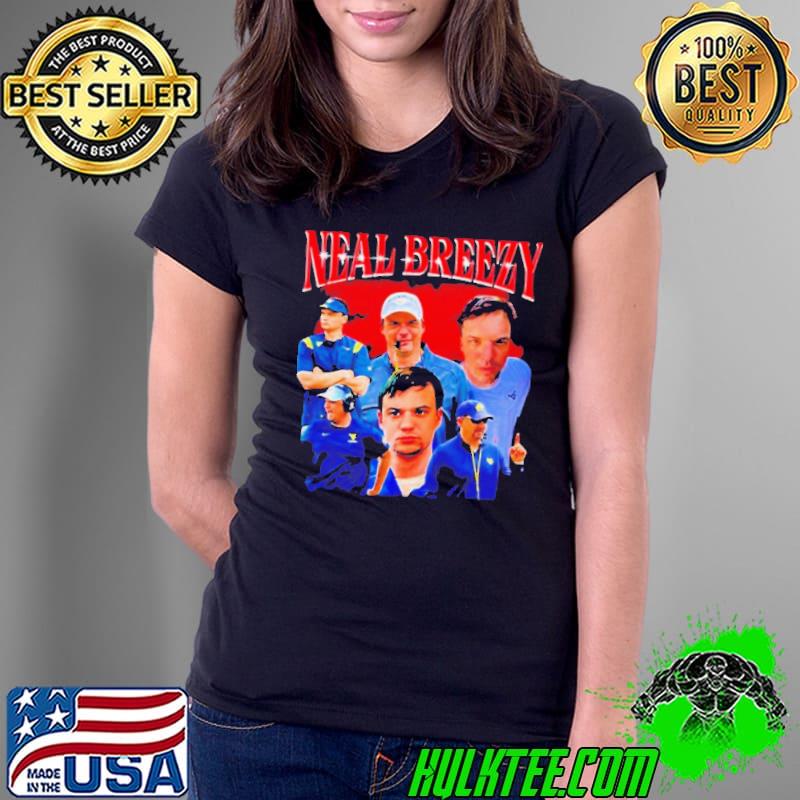 Trey Lathan wearing Neal Breezy shirt