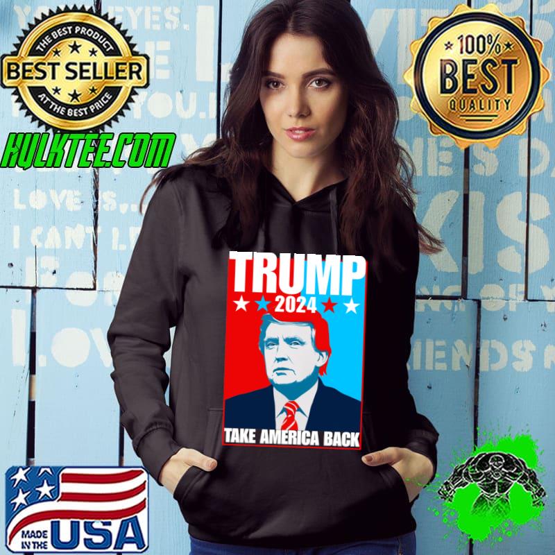 Trump 2024 take america back star election T-Shirt