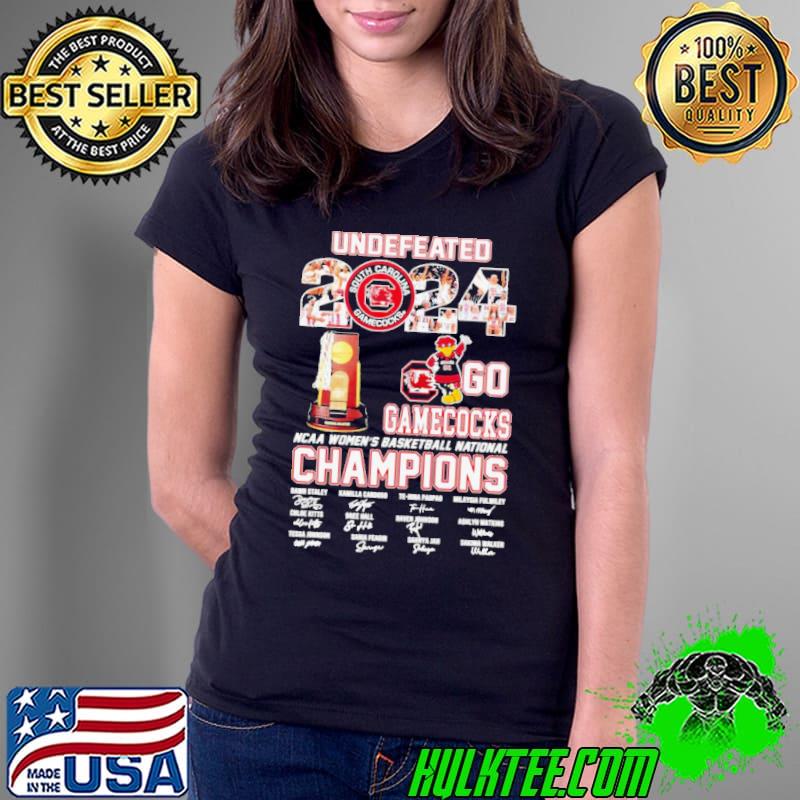 Undefeated 2024 South Carolina Gamecocks NCAA Women’s Basketball National Champions Shirt
