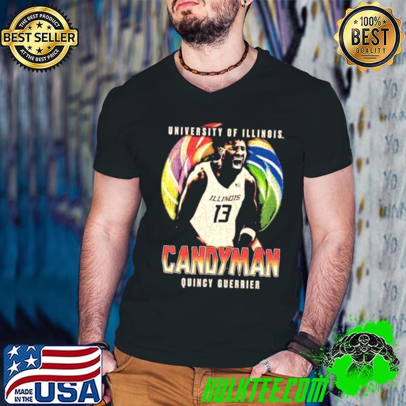 University Of Illinois Candayman Quincy Guerrier shirt