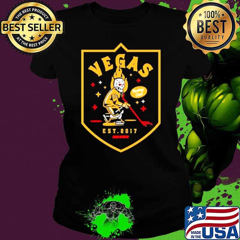 vegas Hockey NHL Skeleton Shirt