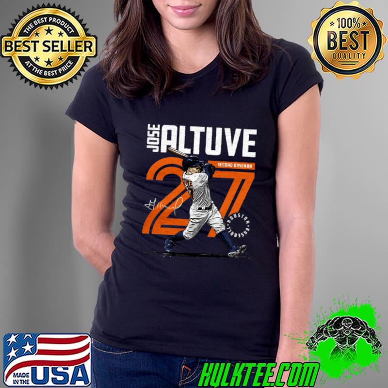 Venezuelan professional baseball second baseman jose altuve inline T-Shirt