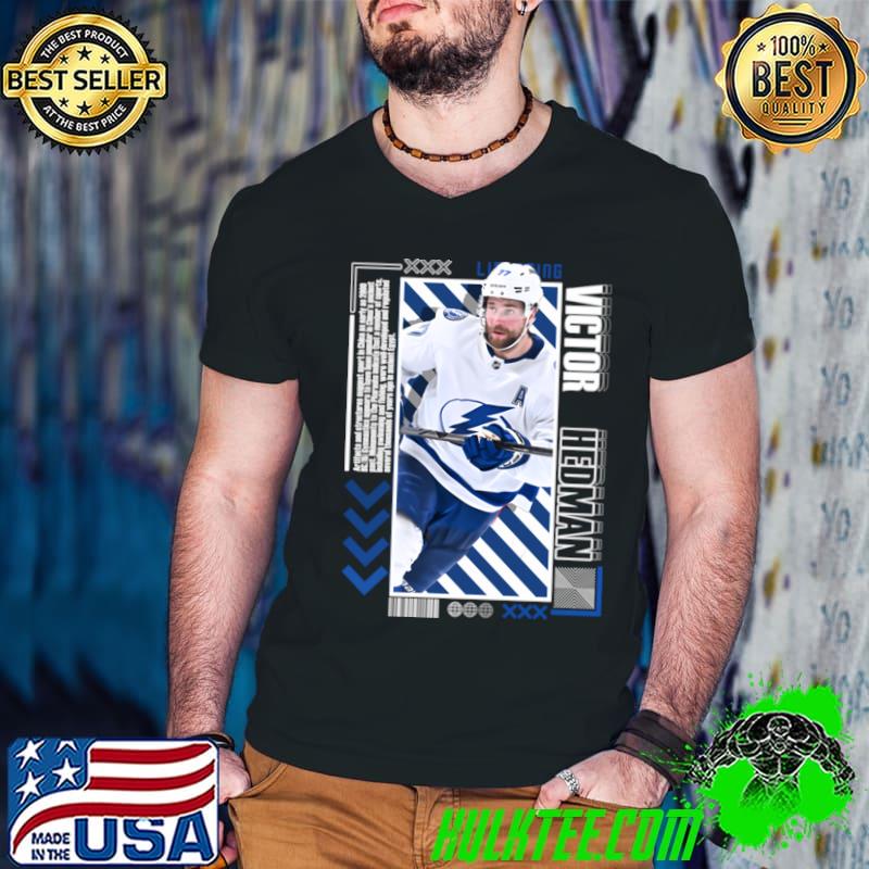 Victor Hedman Swedish professional ice hockey defenceman and alternate T-Shirt Victor Hedman Swedish professional ice hockey defenceman and alternate T-Shirt