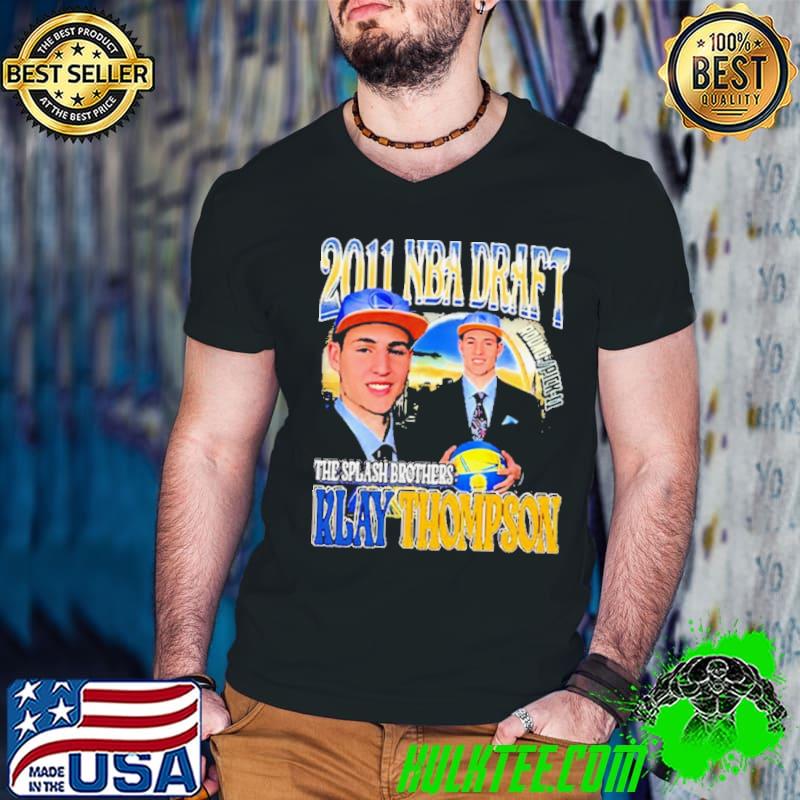 Vintage 2011 Draft The Splash Brothers Klay Thompson Shirt Guys V Neck Vintage 2011 Draft The Splash Brothers Klay Thompson Shirt Guys V Neck