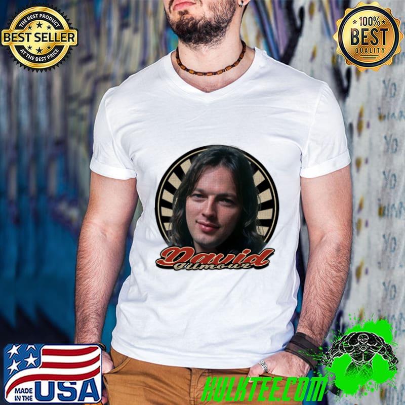 Vintage 80s David Gilmour English musician singer and songwriter T-Shirt