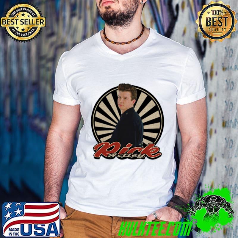 Vintage 80s Rick Astley English singer T-Shirt