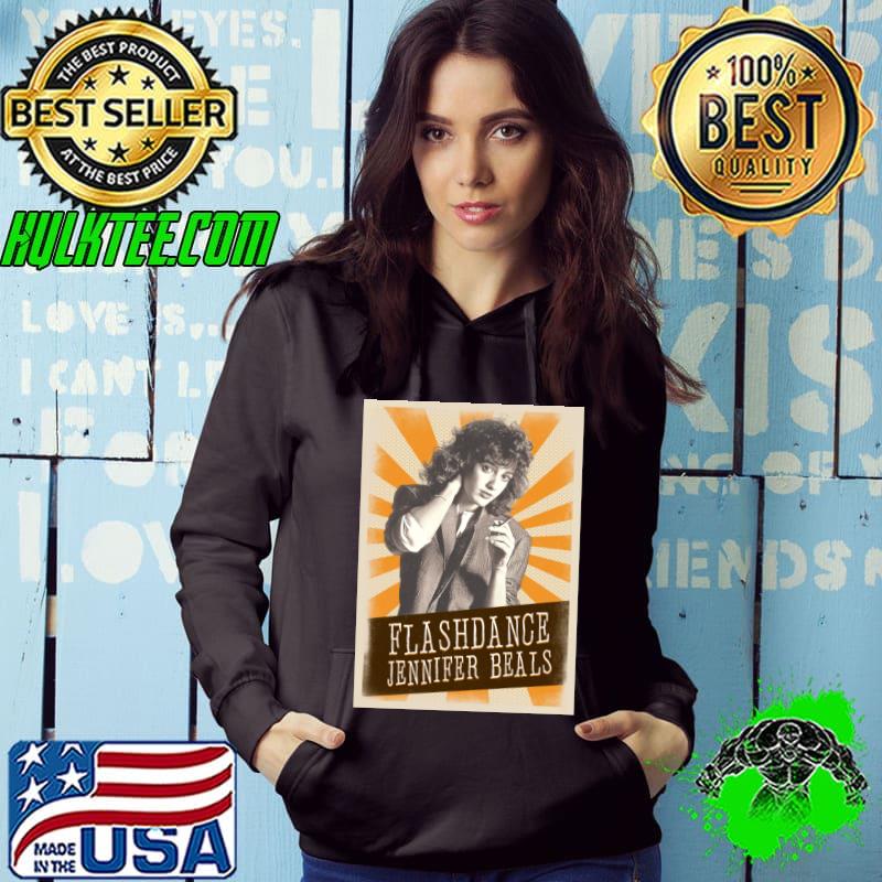 Vintage Aesthetic Jennifer Beals American actress T-Shirt