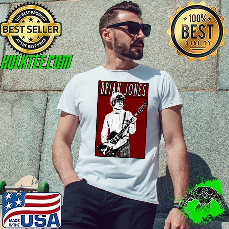 Vintage Brian Jones English musician songwriter record producer T-Shirt