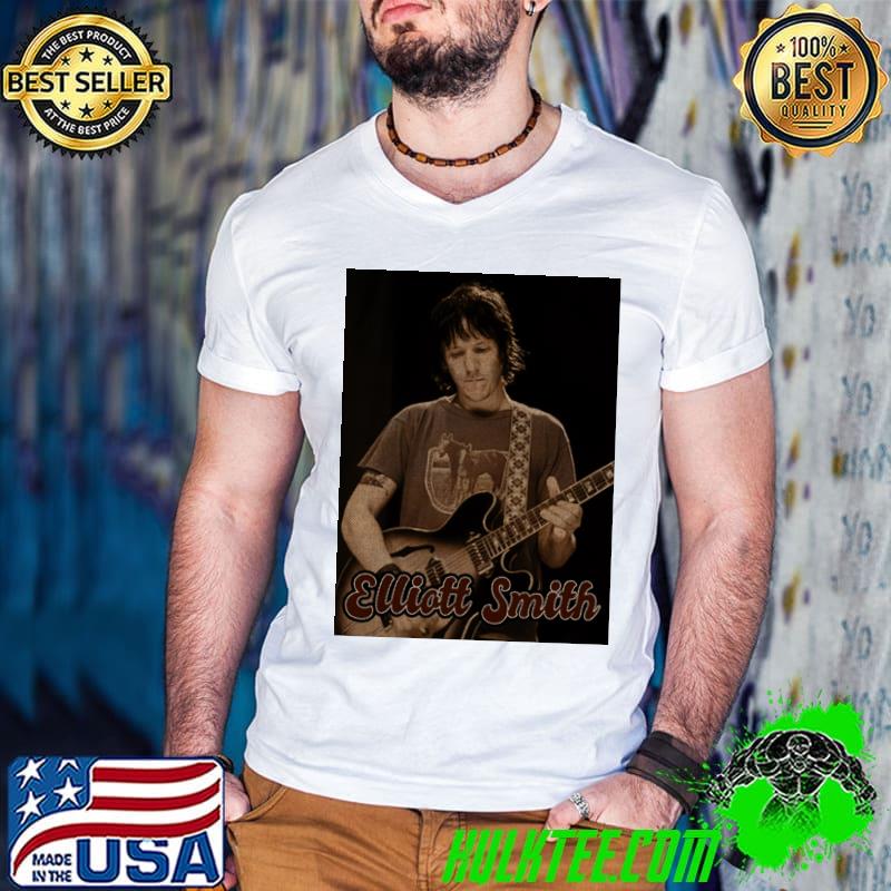 Vintage Elliot Smith American musician and singer-songwriter T-Shirt