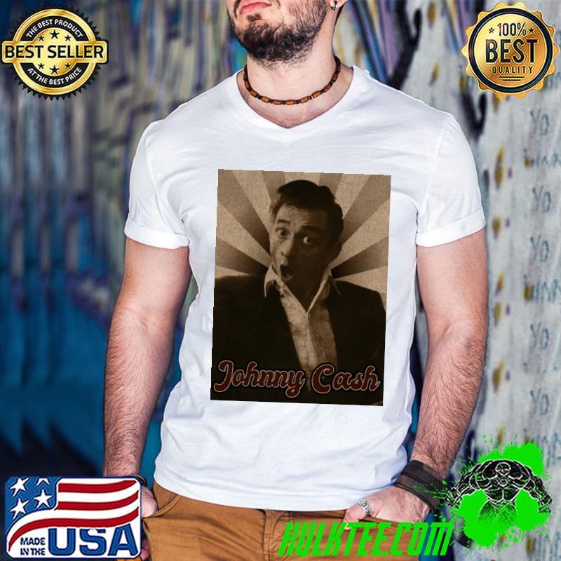 Vintage Johnny Cash American country singer-songwriter T-Shirt