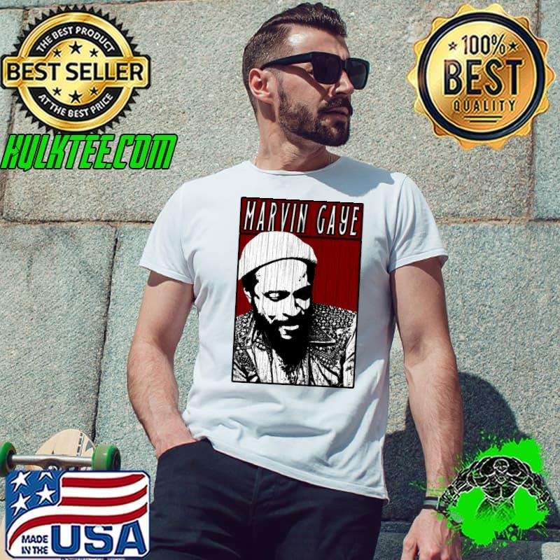 Vintage Marvin Gaye American singer songwriter and musician T-Shirt