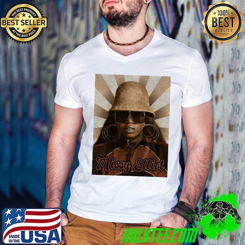 Vintage Missy Elliot American rapper songwriter and record producer T-Shirt
