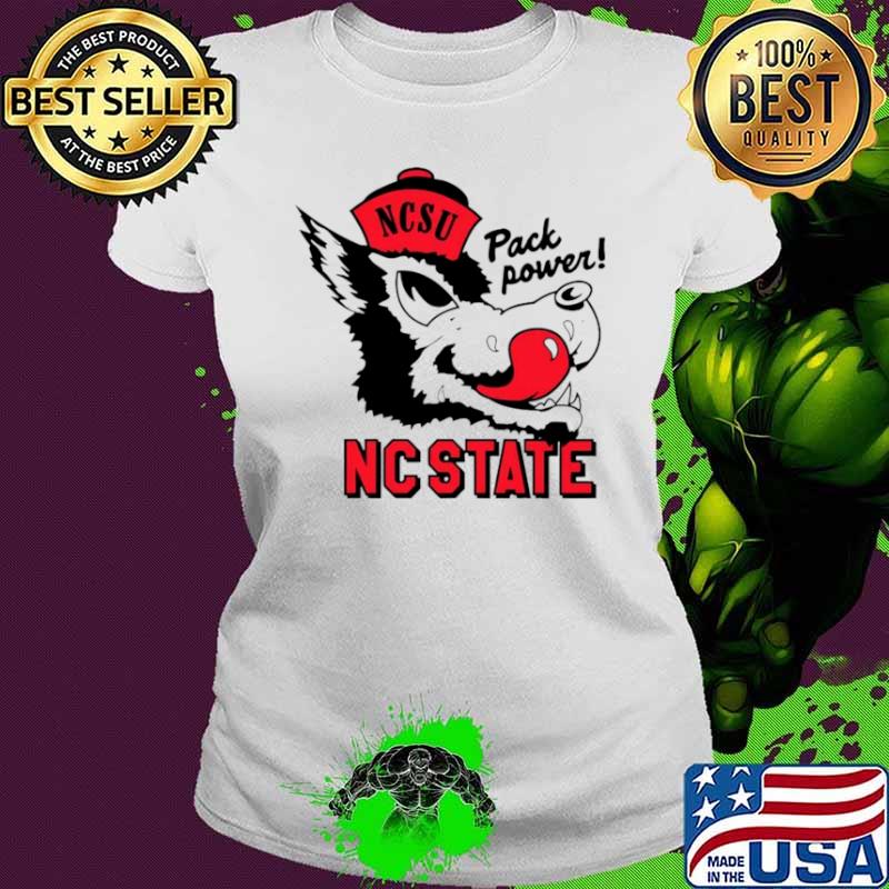 Vintage Nc State Pack Power Ncaa Shirt