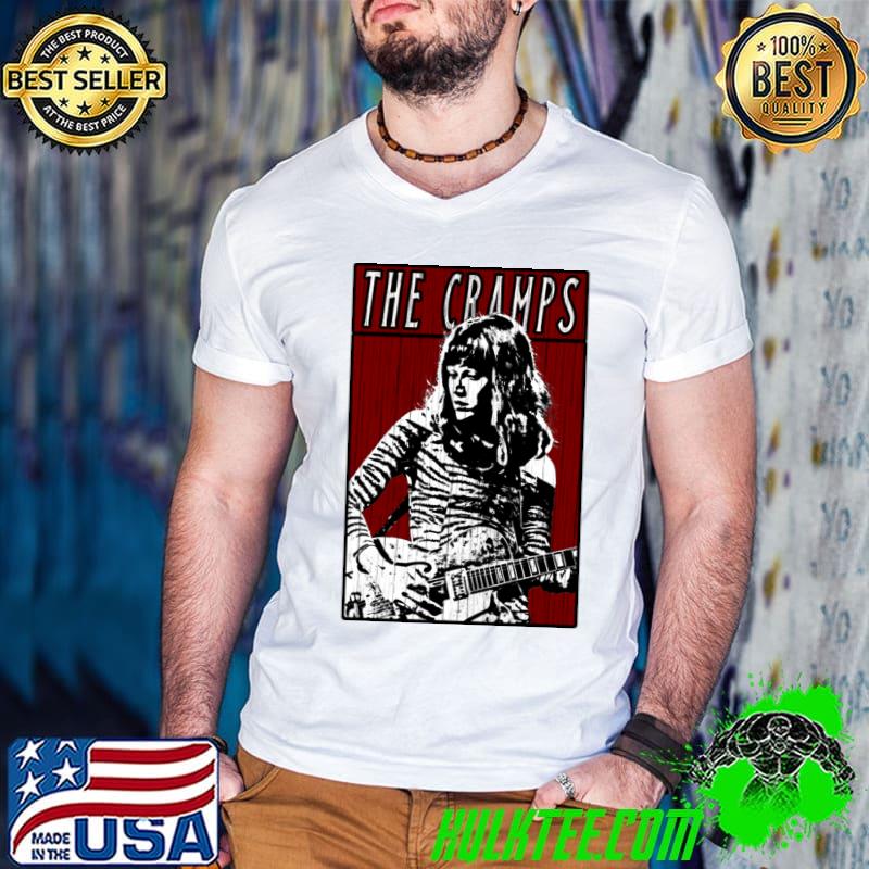 Vintage The Cramps American rock band formed T-Shirt Guys V Neck Vintage The Cramps American rock band formed T-Shirt Guys V Neck