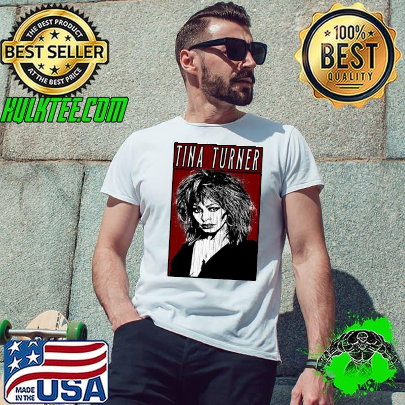 Vintage Tina Turner singer songwriter and actress queen of rock T-Shirt