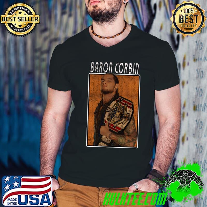 Vintage Wwe Baron Corbin American professional wrestler and former professional football player T-Shirt