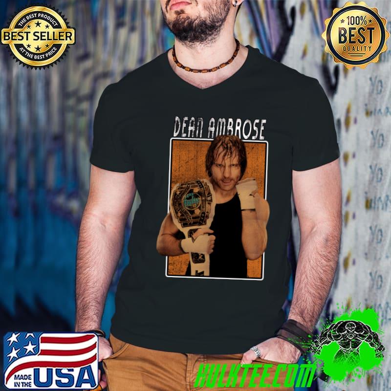 Vintage Wwe Dean Ambrose began competing in the company's developmental T-Shirt