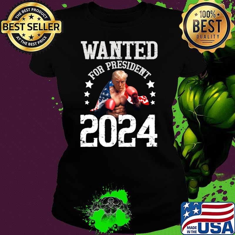 Wanted for president 2024 stars donald trump election stars T-Shirt Wanted for president 2024 stars donald trump election stars T-Shirt
