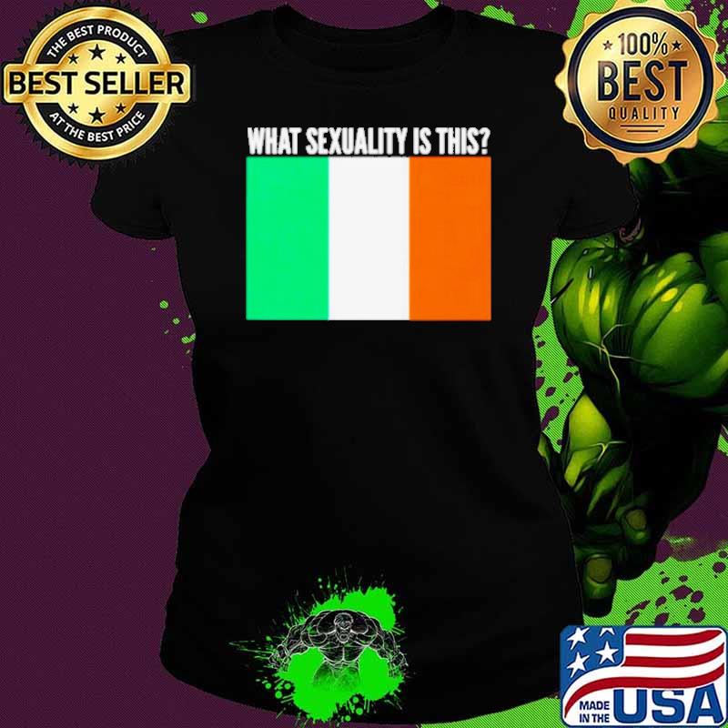 What sexuality is this Irish flag shirt