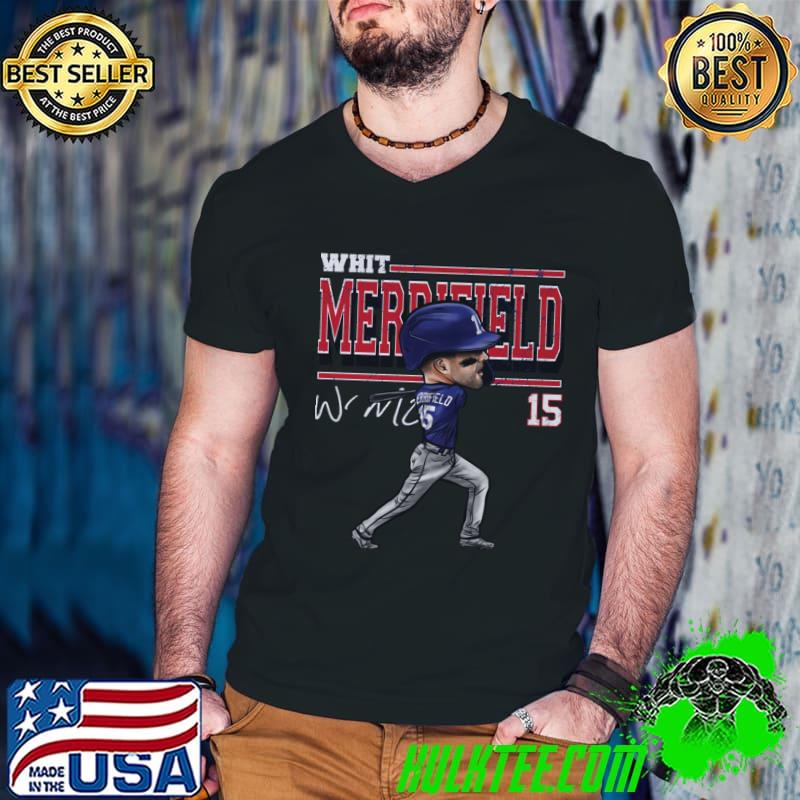 Whit Merrifield American professional baseball second baseman Toronto Cartoon T-Shirt Guys V Neck Whit Merrifield American professional baseball second baseman Toronto Cartoon T-Shirt Guys V Neck